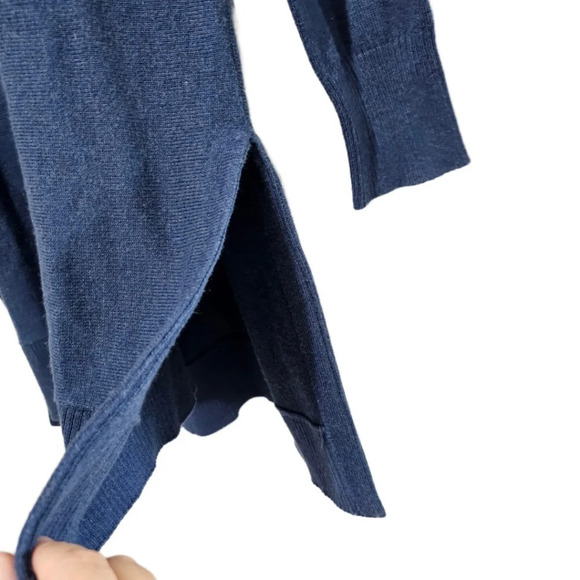 Soft Surroundings Blue Metro Turtleneck Tunic Sweater - Picture 5 of 9